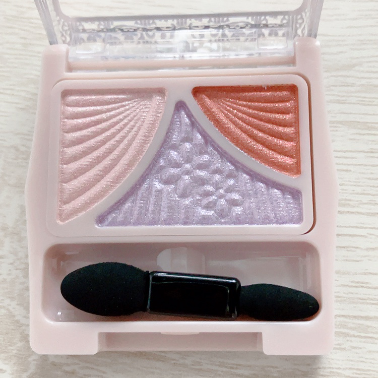 ジューシーピュアアイズ/キャンメイク/アイシャドウパレットを使ったクチコミ（3枚目）