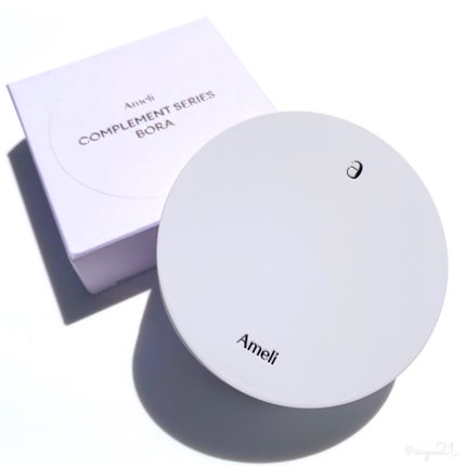 コンプリメントシリーズクッション 紫色(ボラ)/Ameli/クッションファンデーションを使ったクチコミ(5枚目)