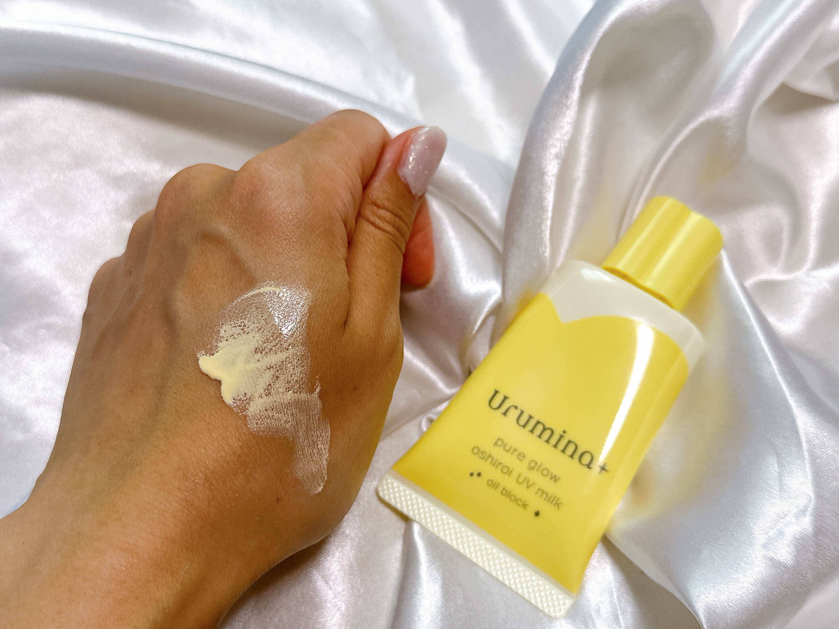 ウルミナプラス 生つや肌おしろい乳液 オイルブロック/ウルミナプラス/乳液を使ったクチコミ（3枚目）