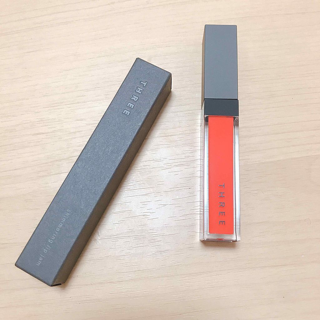 シマリング リップジャム/THREE/リップグロスを使ったクチコミ(1枚目)