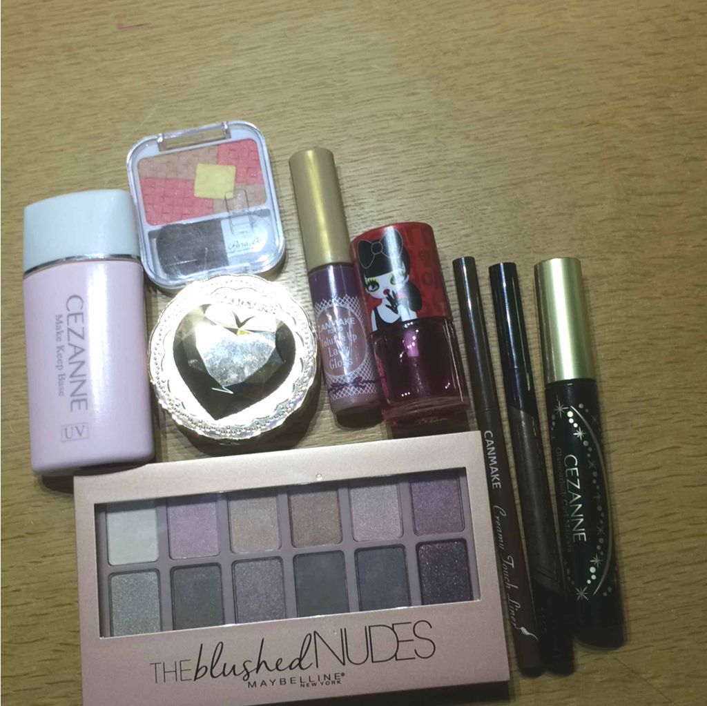 ヌードパレット ブラッシュド/MAYBELLINE NEW YORK/アイシャドウパレットを使ったクチコミ（1枚目）