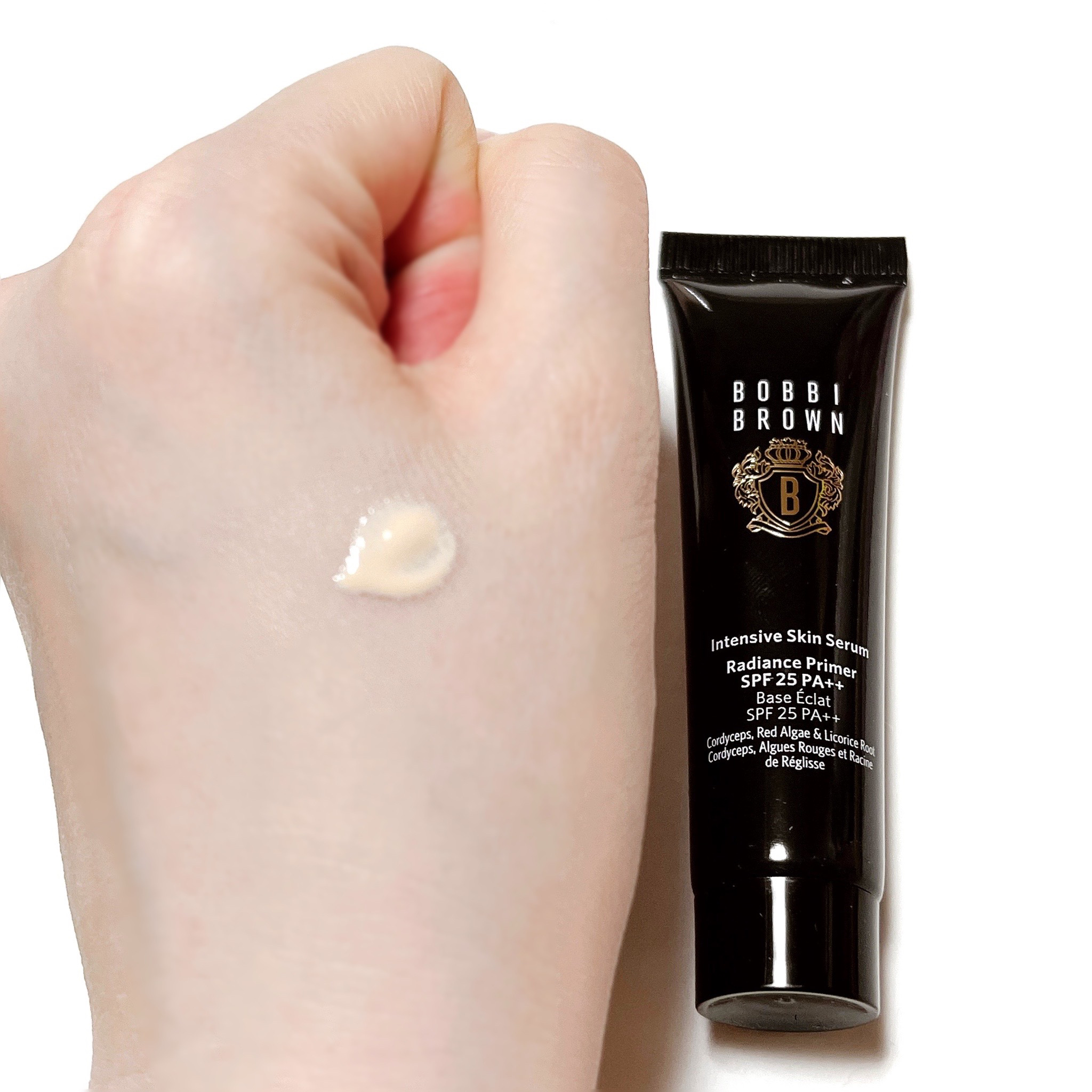 インテンシブ セラム ラディアンス プライマー 15ml (ミニサイズ)/BOBBI BROWN/化粧下地を使ったクチコミ（3枚目）