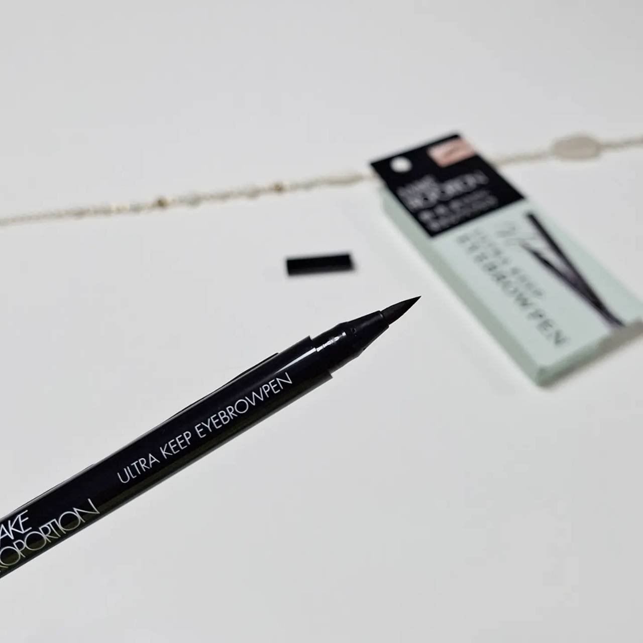 ウルトラキープアイブロウペン/メイクプロポーション/眉ティントを使ったクチコミ（3枚目）