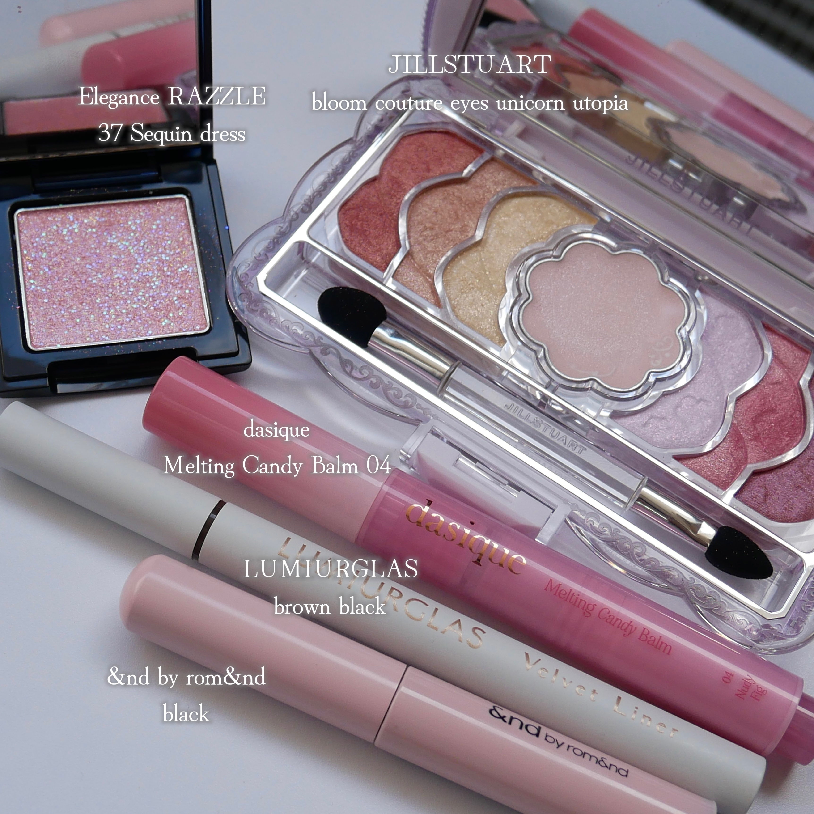 ラズル アイカラー 37 Sequin dress/エレガンス ラズル /単色アイシャドウを使ったクチコミ（2枚目）