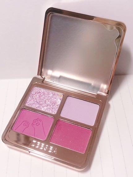 アニマルアイシャドウ(4シェード)/ZEESEA/アイシャドウパレットを使ったクチコミ(2枚目)