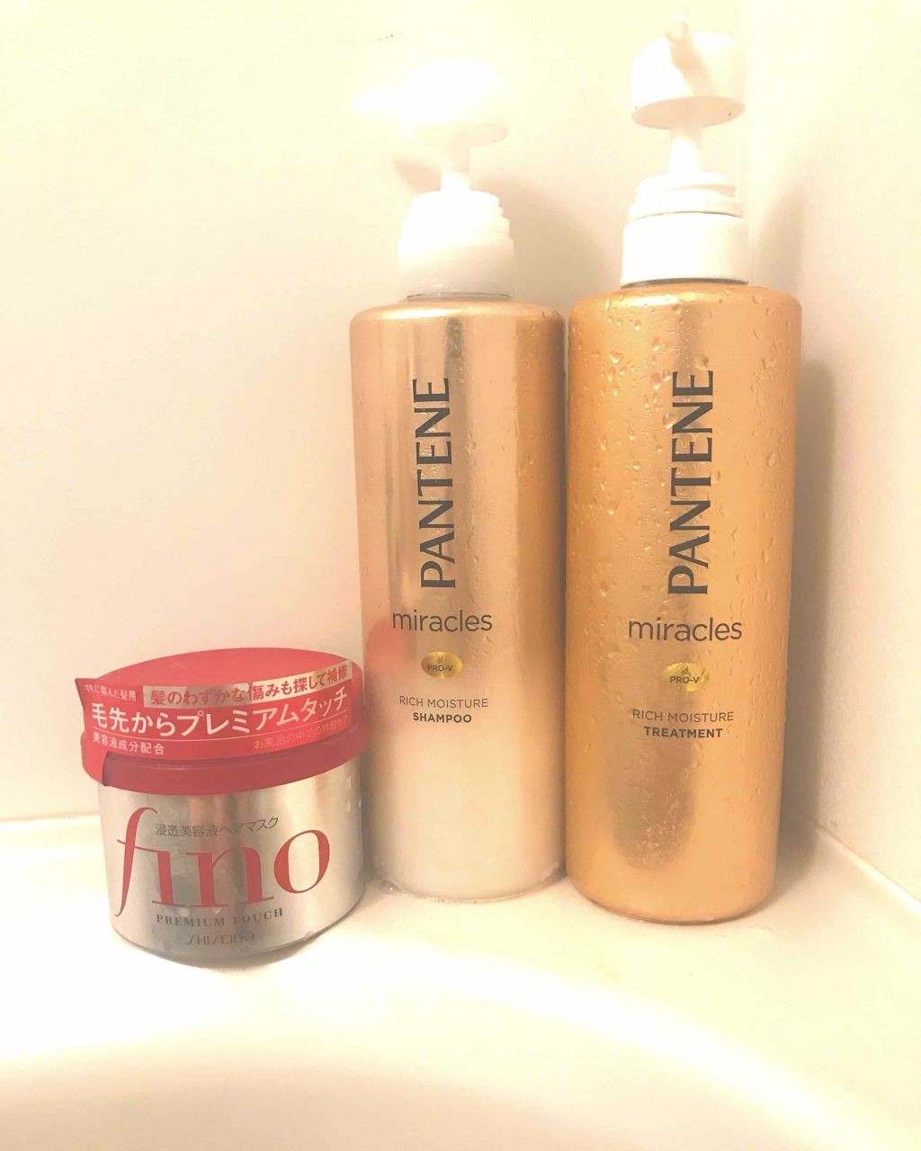 ミラクルズ  クリスタルスムース  シャンプー／トリートメント/パンテーン/市販シャンプーを使ったクチコミ（1枚目）