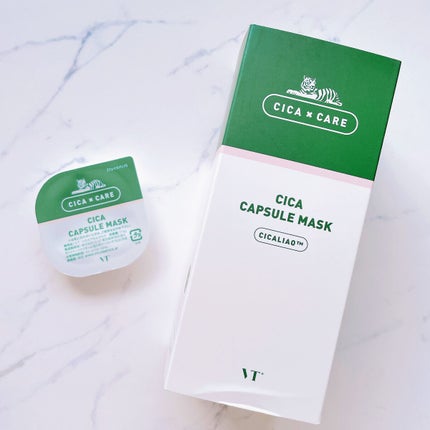 CICA カプセルマスク/VT/洗い流すパック・マスクを使ったクチコミ(2枚目)
