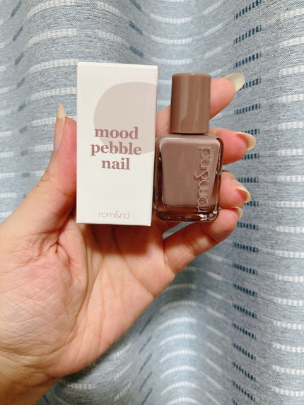ムードペブルネイル/rom&nd/マニキュアを使ったクチコミ(1枚目)