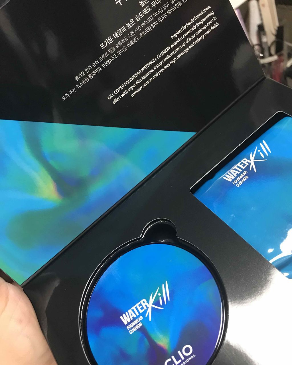 キル カバー ファンウェア クッション エックスピー/CLIO/クッションファンデーションを使ったクチコミ（1枚目）