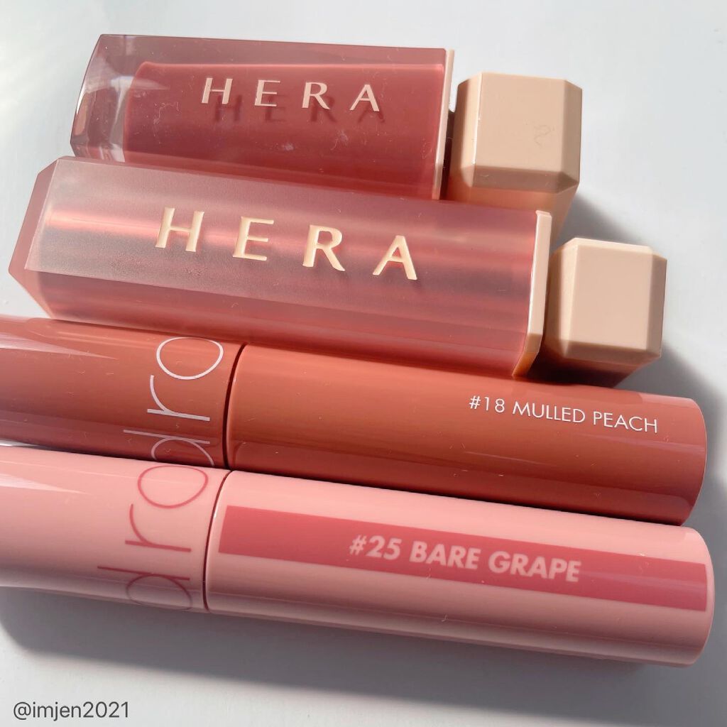 ジューシーラスティングティント/rom&amp;nd/リップティントを使ったクチコミ（1枚目）