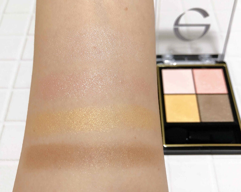 リアルクローズシャドウ/excel/アイシャドウパレットを使ったクチコミ(4枚目)