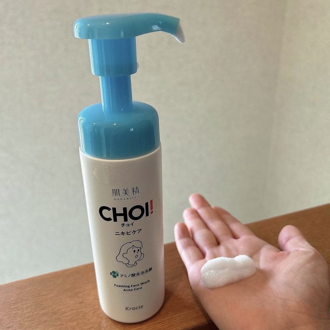 CHOI薬用泡洗顔 ニキビケア ［医薬部外品］/肌美精/泡洗顔を使ったクチコミ（2枚目）