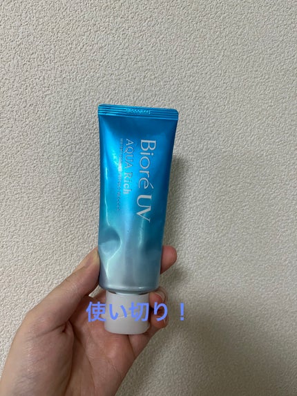 ビオレUV アクアリッチ ウォータリーエッセンス/ビオレ/日焼け止めローションを使ったクチコミ(1枚目)