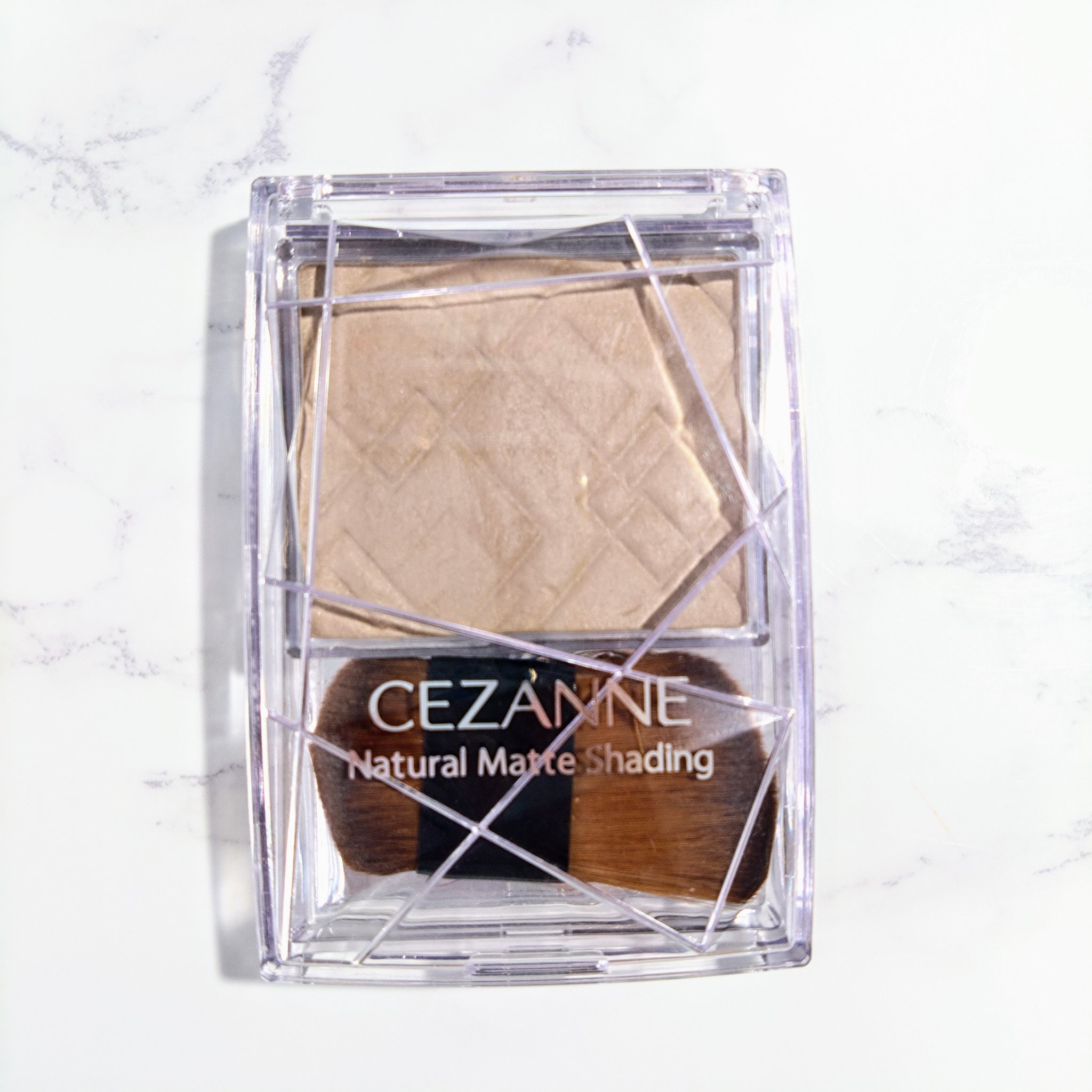 ナチュラルマットシェーディング/CEZANNE/シェーディングを使ったクチコミ（2枚目）