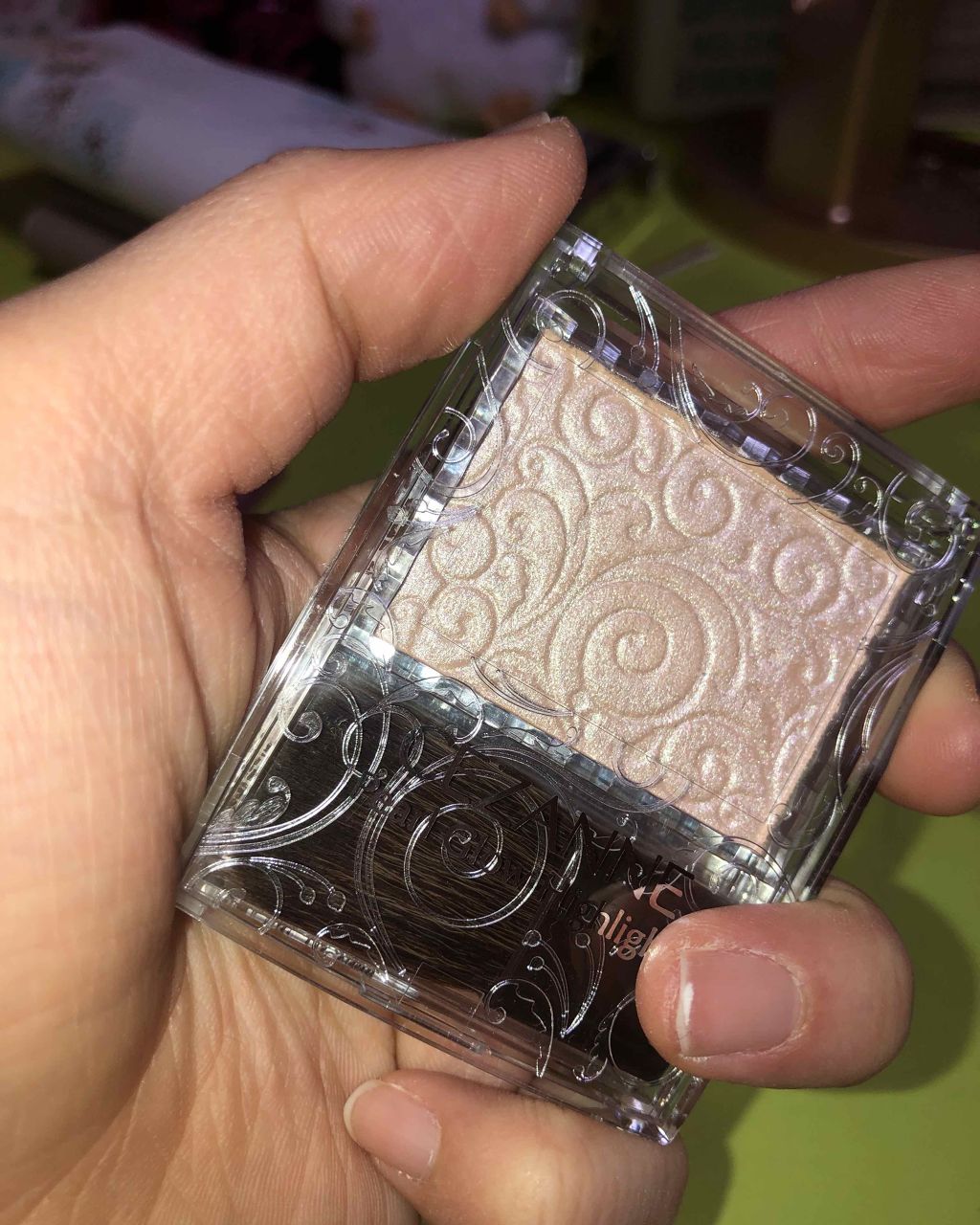 パールグロウハイライト/CEZANNE/パウダーハイライトを使ったクチコミ(1枚目)