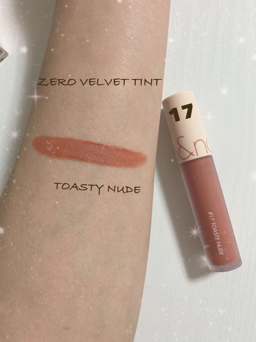 ゼロベルベットティント/rom&nd/リップティントを使ったクチコミ（2枚目）