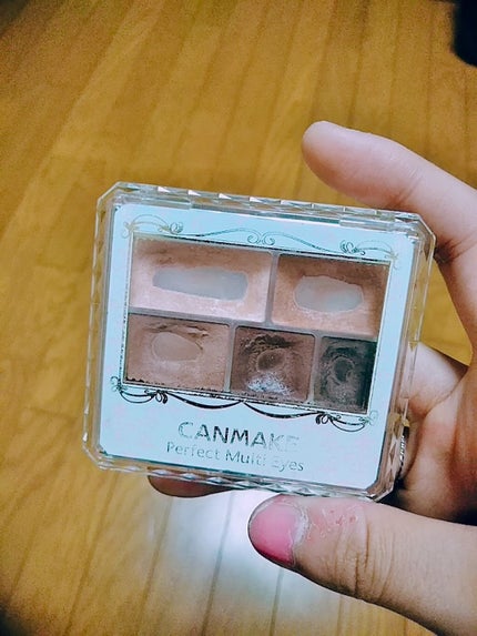 パーフェクトマルチアイズ/キャンメイク/アイシャドウパレットを使ったクチコミ(1枚目)