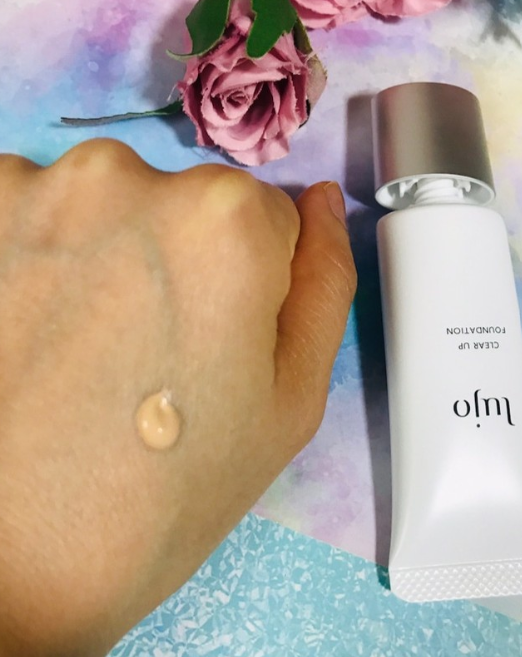 クリアアップ ファンデーション/lujo/クリーム・エマルジョンファンデーションを使ったクチコミ（1枚目）