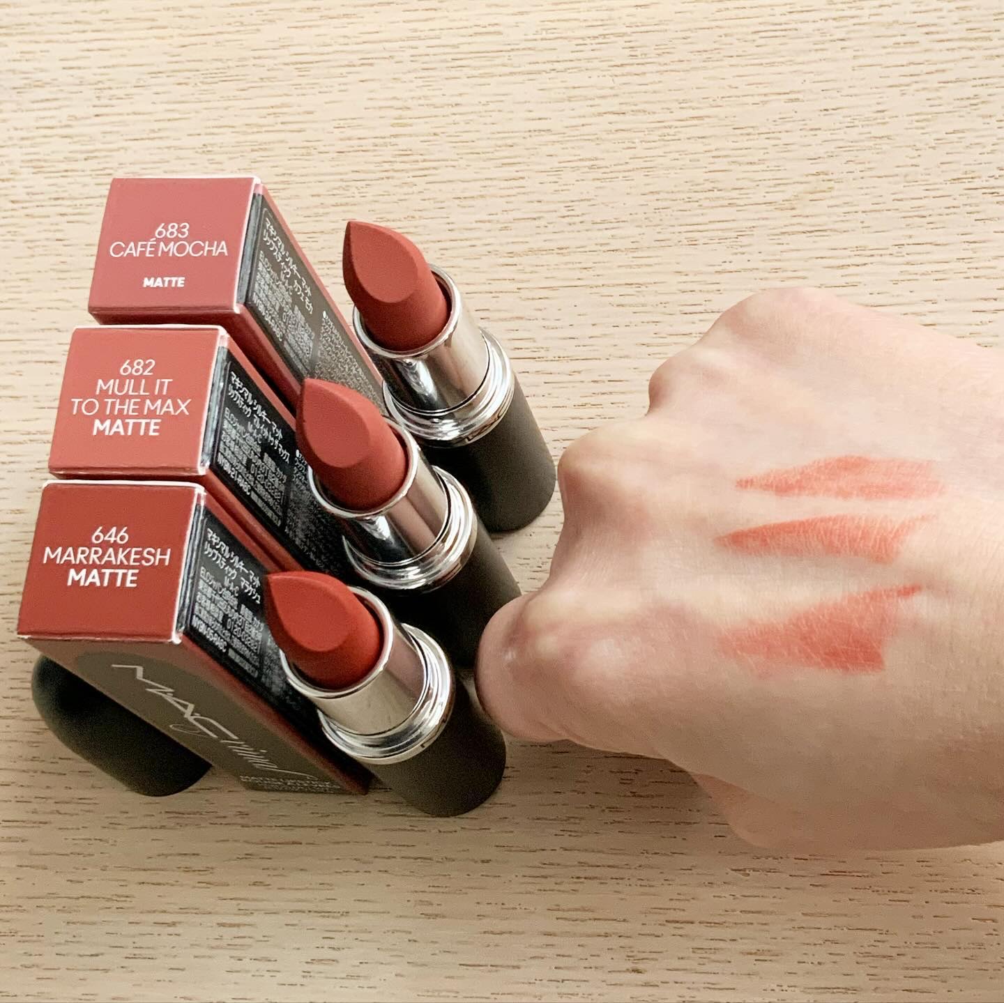 マキシマル シルキー マット リップスティック/M・A・C/口紅を使ったクチコミ（3枚目）