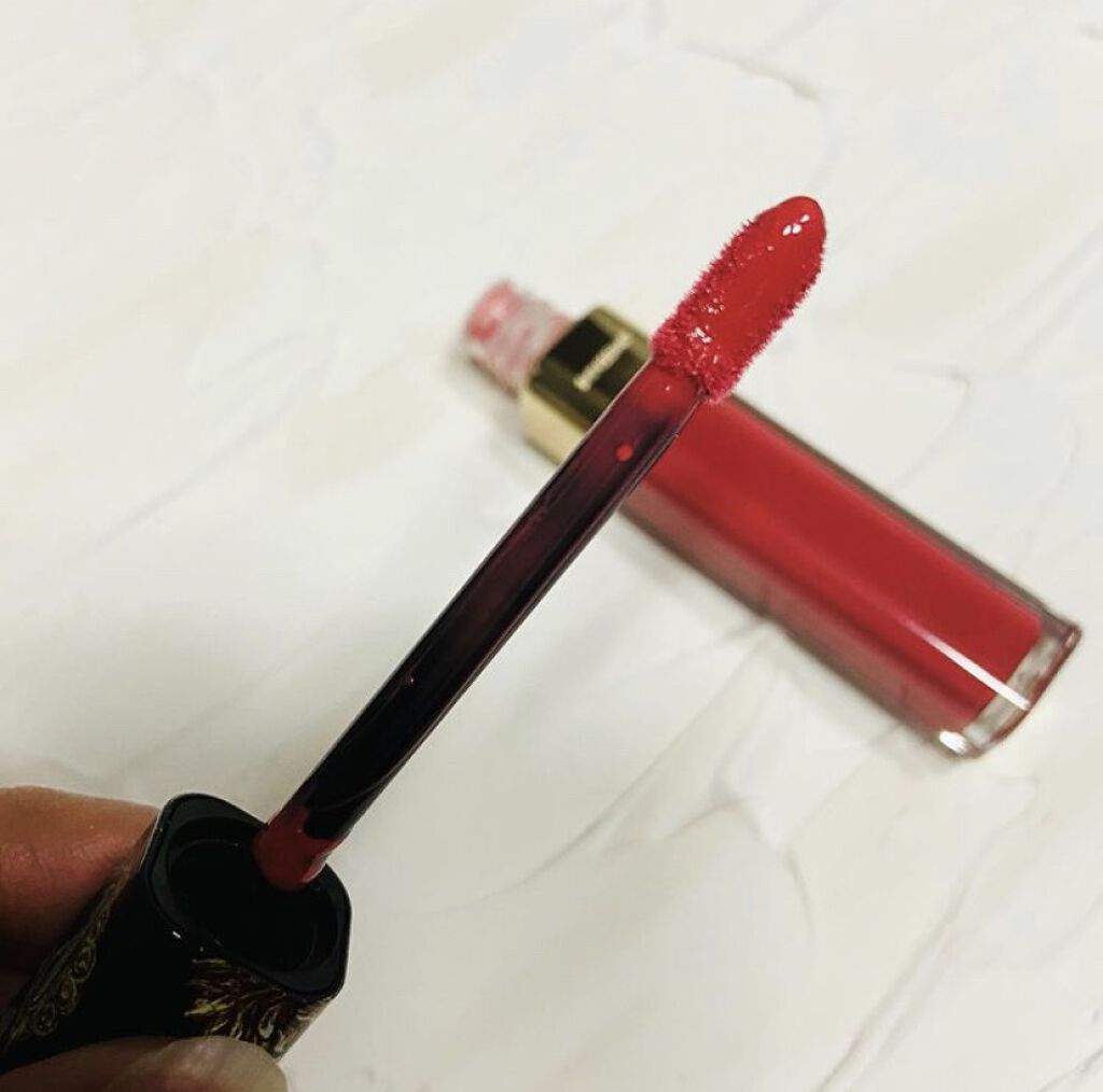 シャイニッシモ ハイシャインリップラッカー/DOLCE&GABBANA BEAUTY/口紅を使ったクチコミ（2枚目）