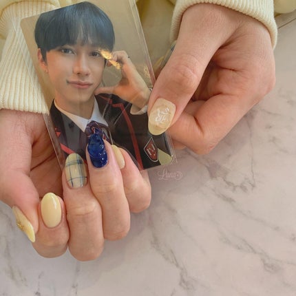 #ジェルネイル,#ワンカラーネイル,#ニュアンスネイル,#うるうるネイル,#ちゅるんネイル,#シンプルネイル,#パーツネイル,#透け感ネイル,#クリアネイル,#ぷっくりネイル,#ちぐはぐネイル,#韓国ネイル,#きらきらネイル,#うるつやネイル,#フレンチガーリーネイル,#イエローネイル,#チェックネイルのネイルデザイン