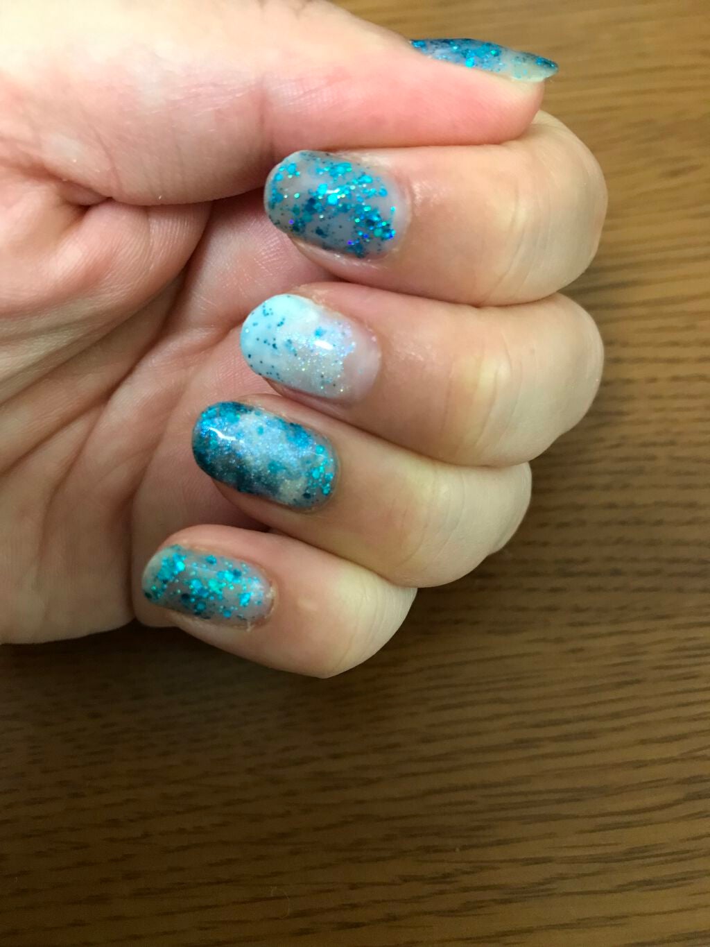 ジェルネイル(ライト対応)/セリア/ジェルネイルを使ったクチコミ(2枚目)