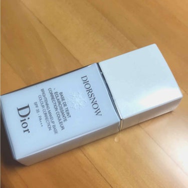 スノー メイクアップ ベース UV35 SPF35／PA+++/Dior/化粧下地を使ったクチコミ（1枚目）