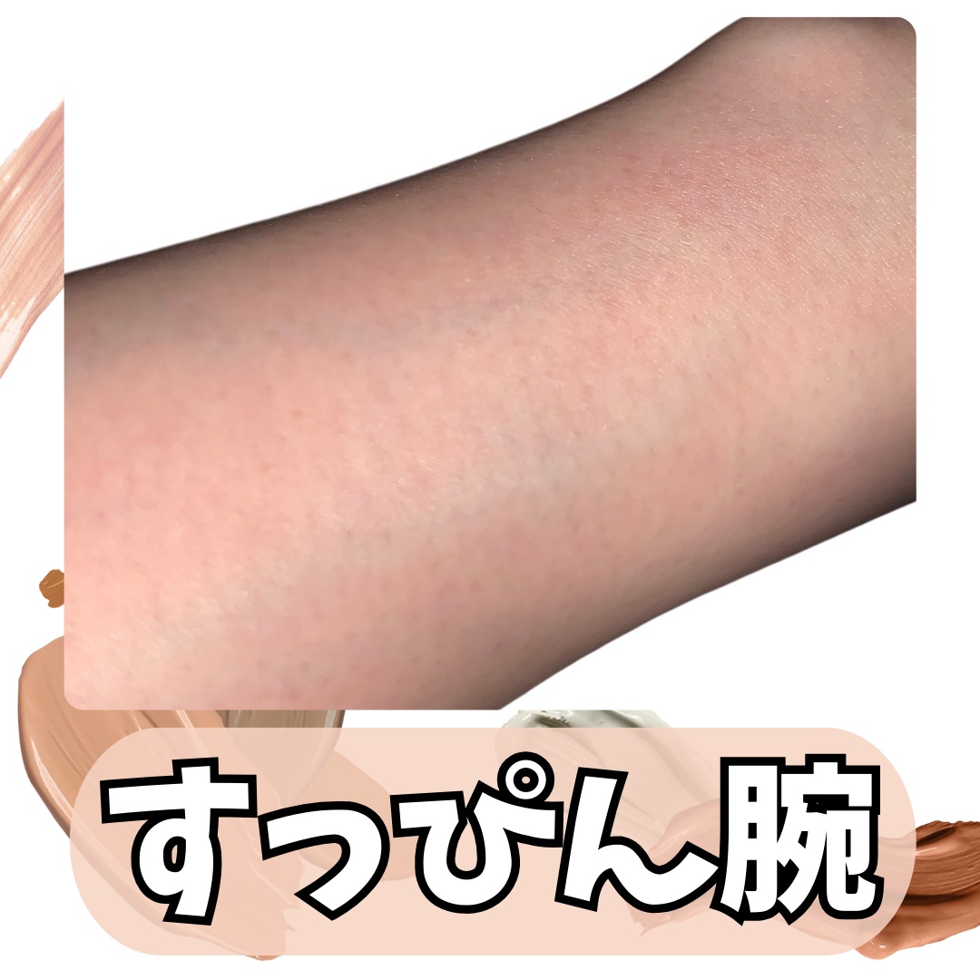 Spatula Wide Foundation Brush/wakemake/メイクブラシを使ったクチコミ（3枚目）