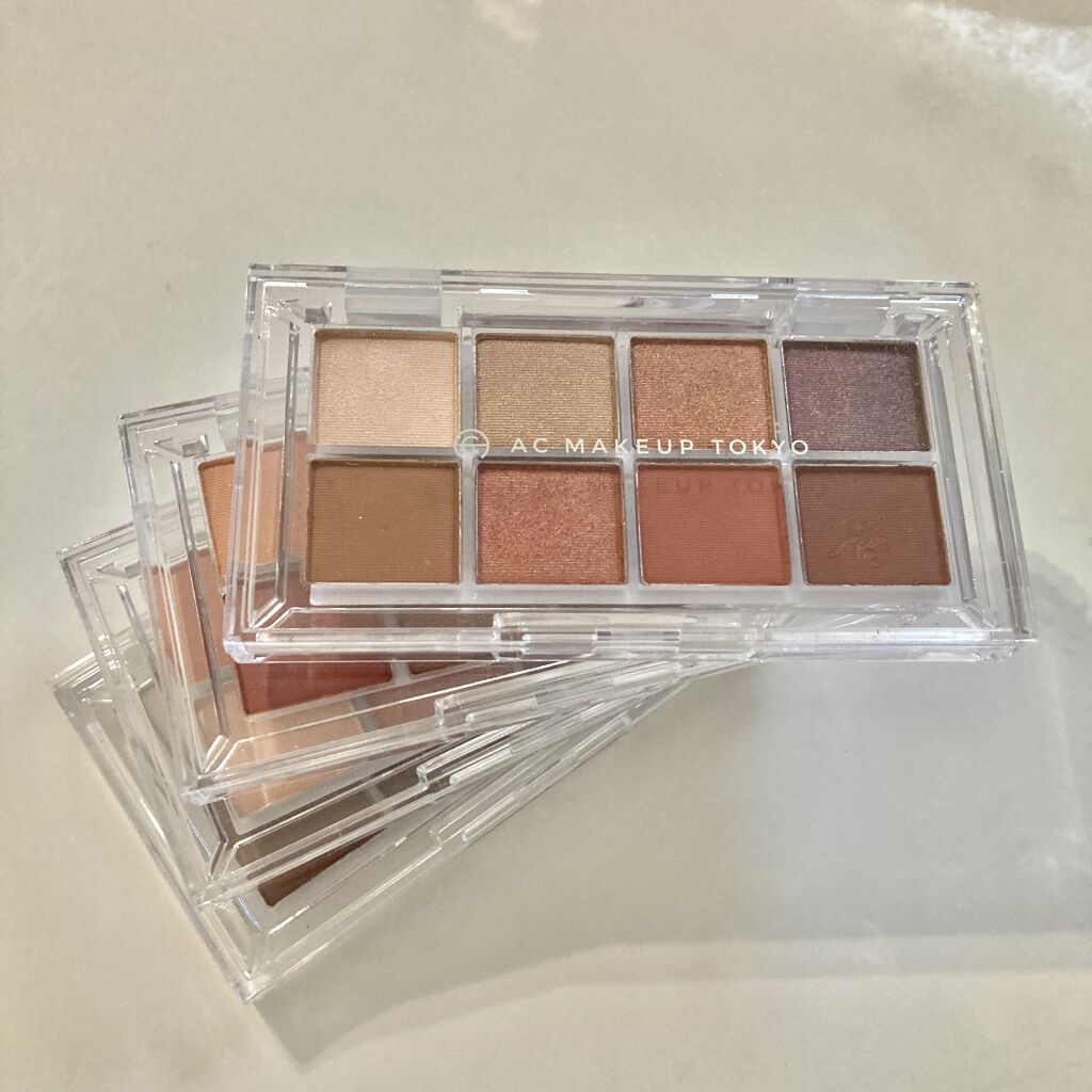AC8カラーアイパレット/セリア/アイシャドウパレットを使ったクチコミ（2枚目）