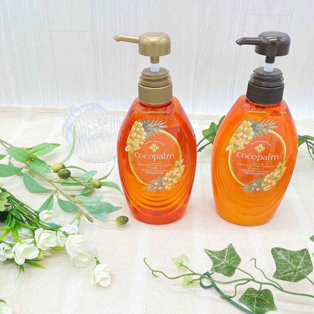 南国スパシャンプー/トリートメント/Cocopalm(ココパーム)/市販シャンプーを使ったクチコミ(1枚目)