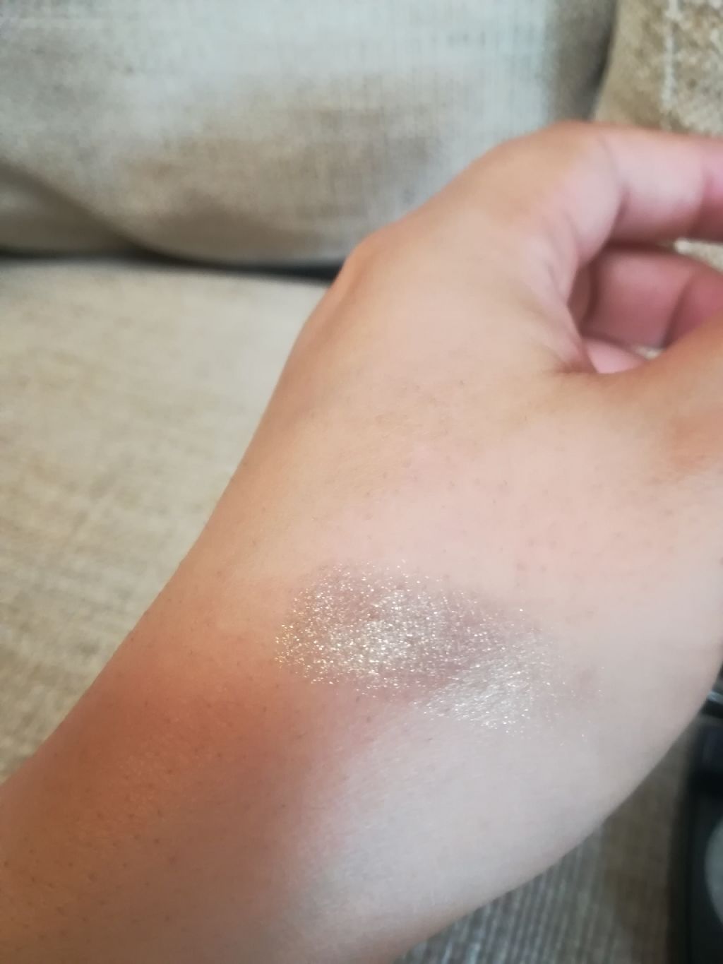 オンブル プルミエール トップコート/CHANEL/単色アイシャドウを使ったクチコミ（3枚目）