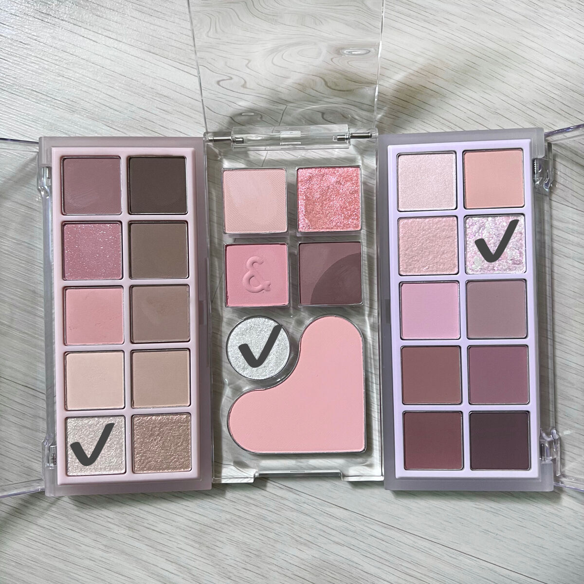 ベターザンパレット/rom&nd/アイシャドウパレットを使ったクチコミ（2枚目）