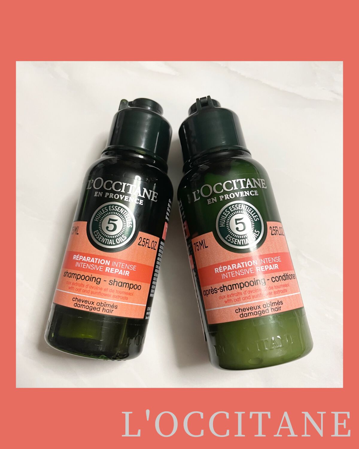 ファイブハーブスリペアリングシャンプー／コンディショナー/L'OCCITANE/シャンプー・コンディショナーを使ったクチコミ（1枚目）