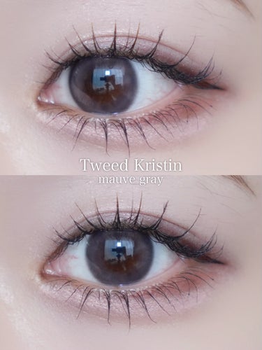 Tweed Kristin/Hapa kristin/１ヶ月（１MONTH）カラコンを使ったクチコミ（2枚目）