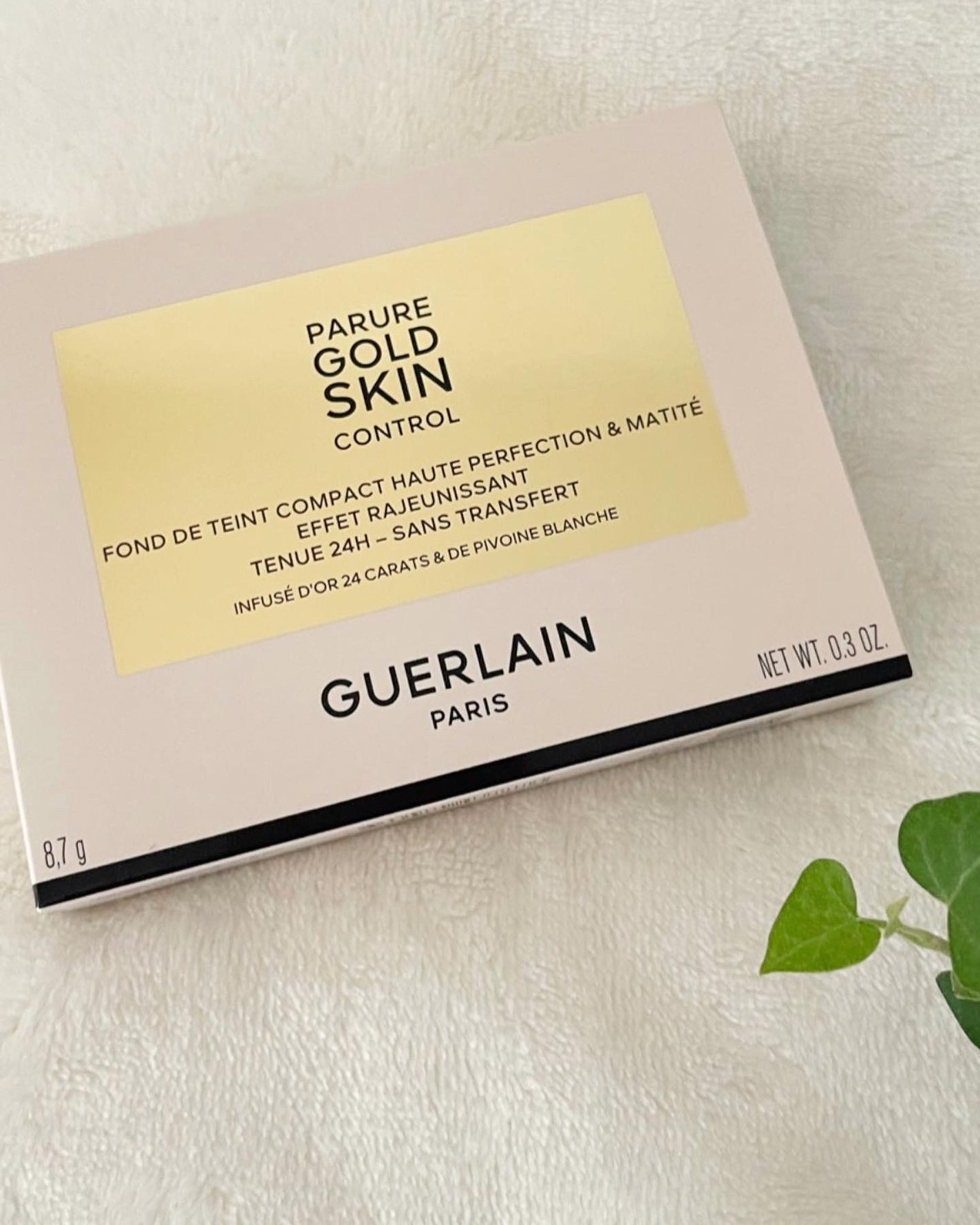 パリュール ゴールド スキン コントロール コンパクト/GUERLAIN/パウダーファンデーションを使ったクチコミ(4枚目)