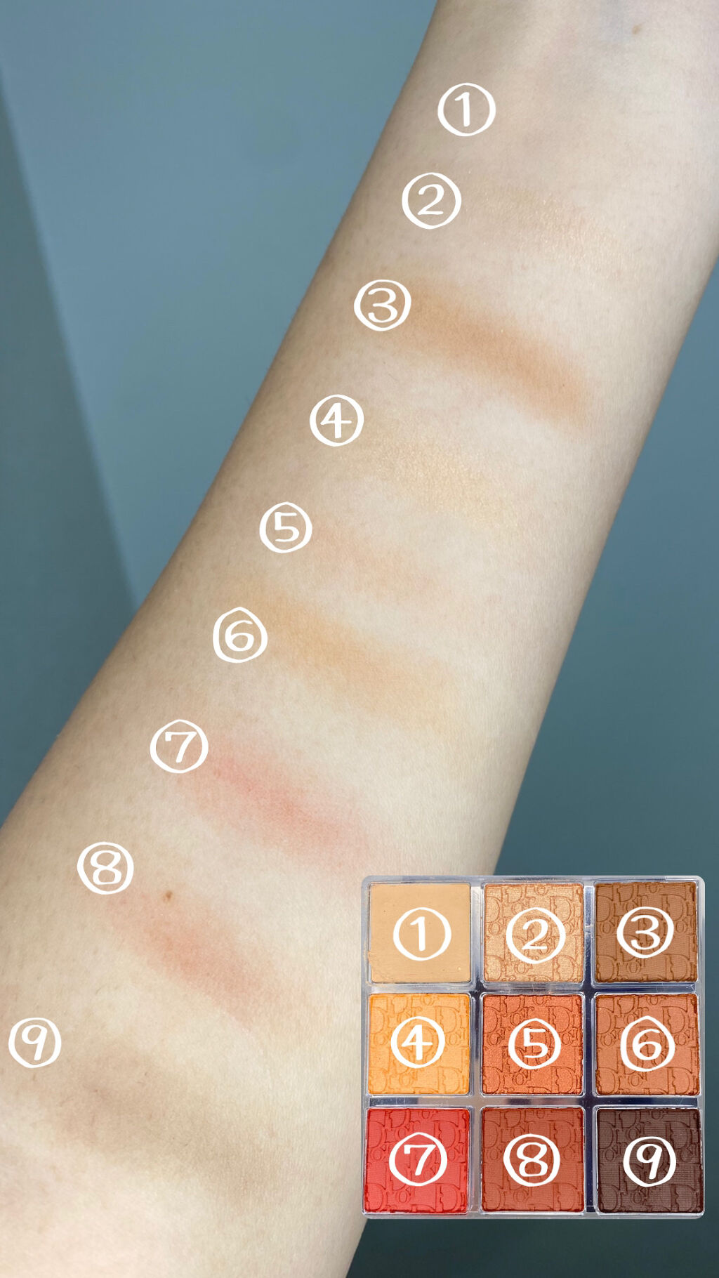 ディオール バックステージ アイ パレット/Dior/アイシャドウパレットを使ったクチコミ（2枚目）