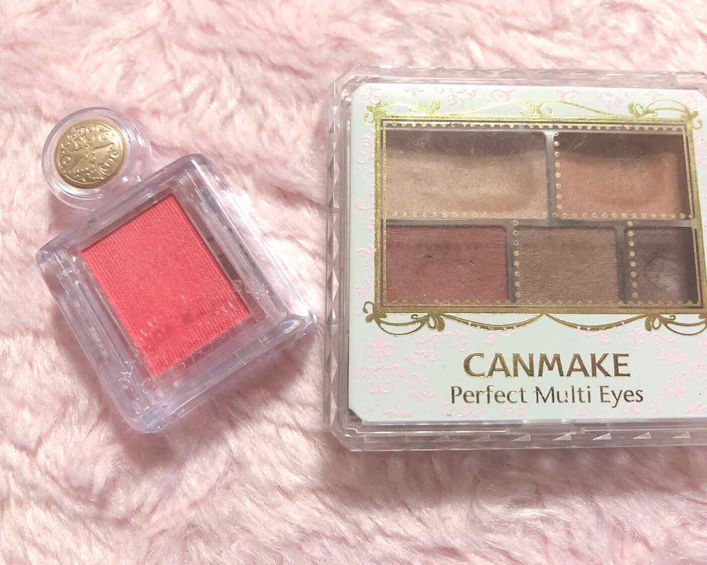 パーフェクトマルチアイズ/キャンメイク/アイシャドウパレットを使ったクチコミ（2枚目）