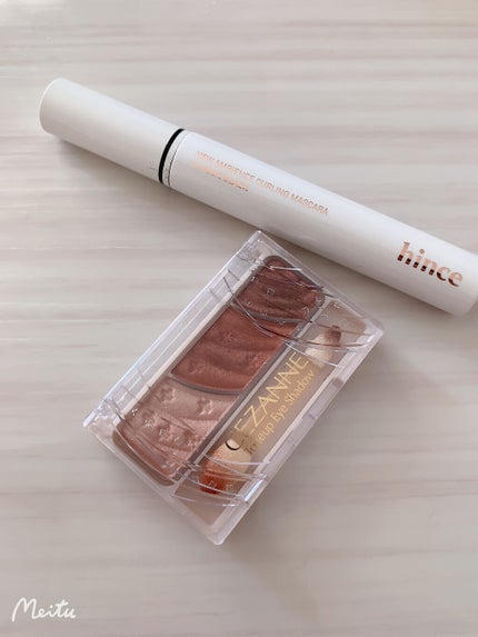 トーンアップアイシャドウ/CEZANNE/アイシャドウパレットを使ったクチコミ(2枚目)