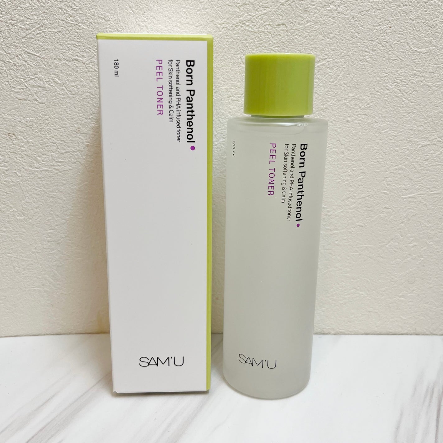ボーンパンテノールピールトナー/SAM'U/化粧水を使ったクチコミ(1枚目)