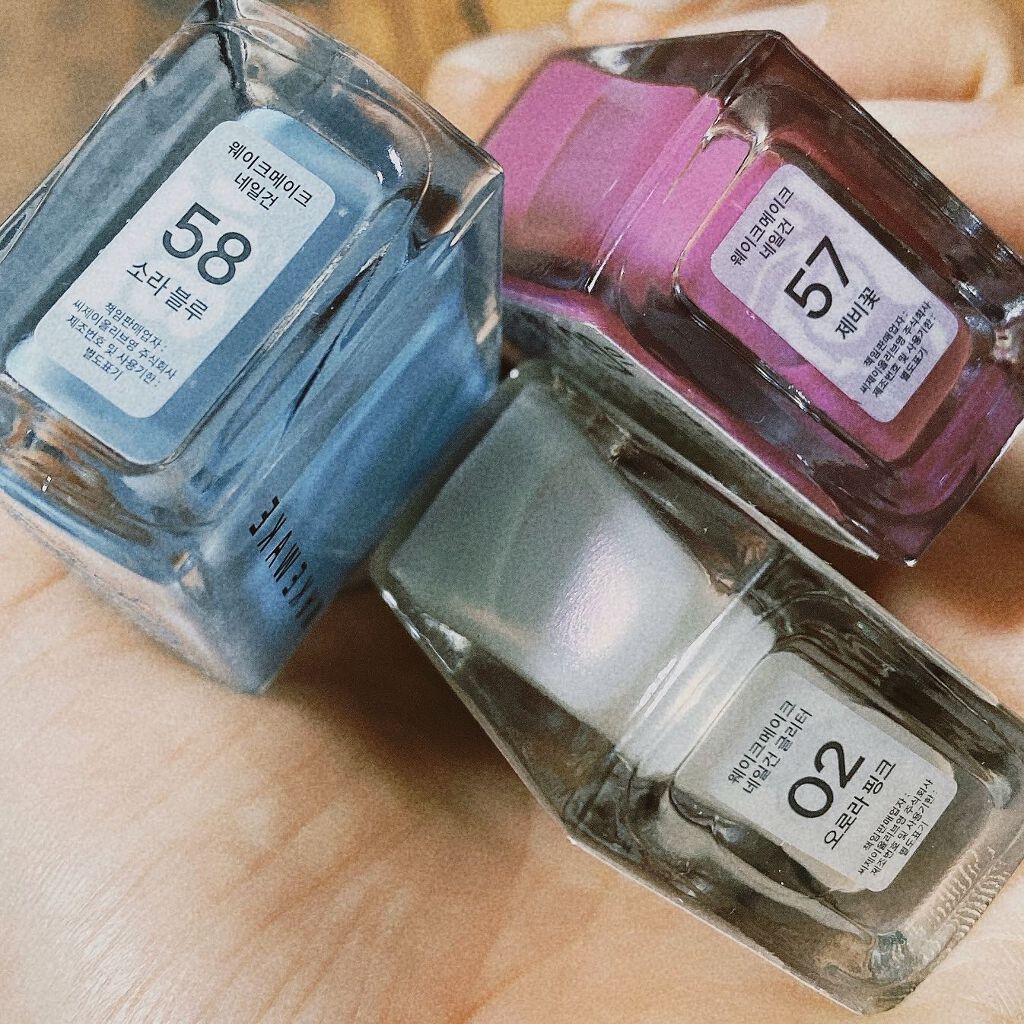 ネイルガン/wakemake/マニキュアを使ったクチコミ（3枚目）