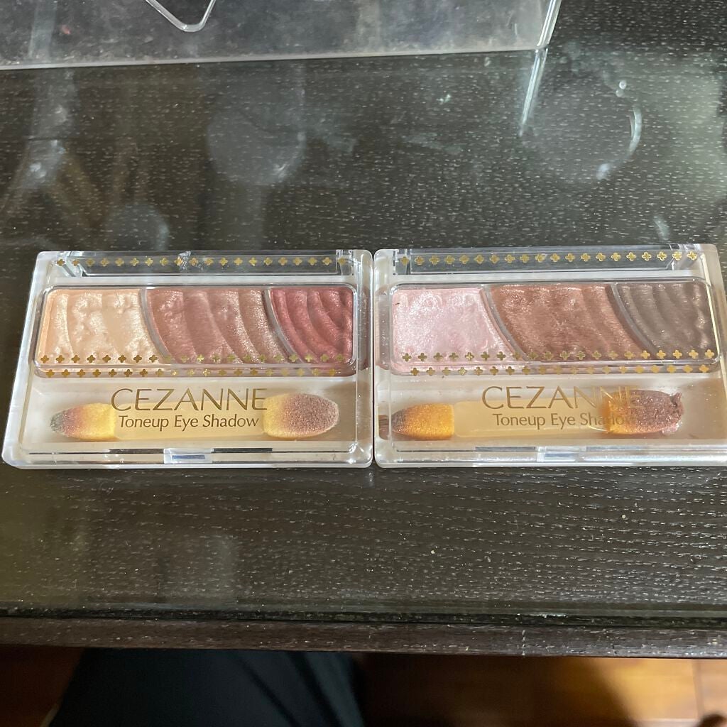 トーンアップアイシャドウ/CEZANNE/アイシャドウパレットを使ったクチコミ(1枚目)