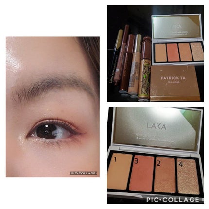 ジャストアイパレット/Laka/アイシャドウパレットを使ったクチコミ(3枚目)