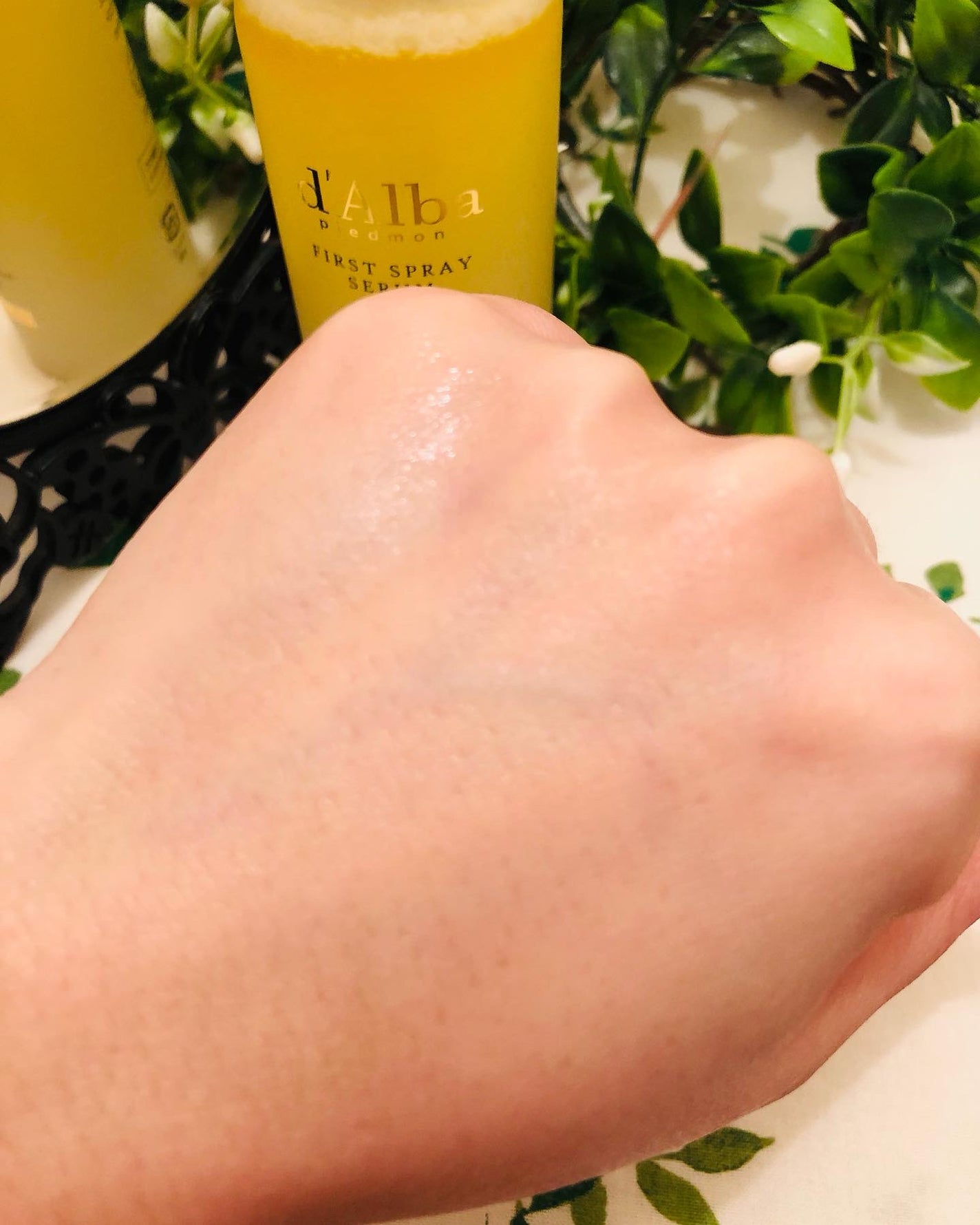 ダルバ ホワイトトリュフファーストスプレーセラム/ダルバ/ミスト状化粧水を使ったクチコミ(7枚目)