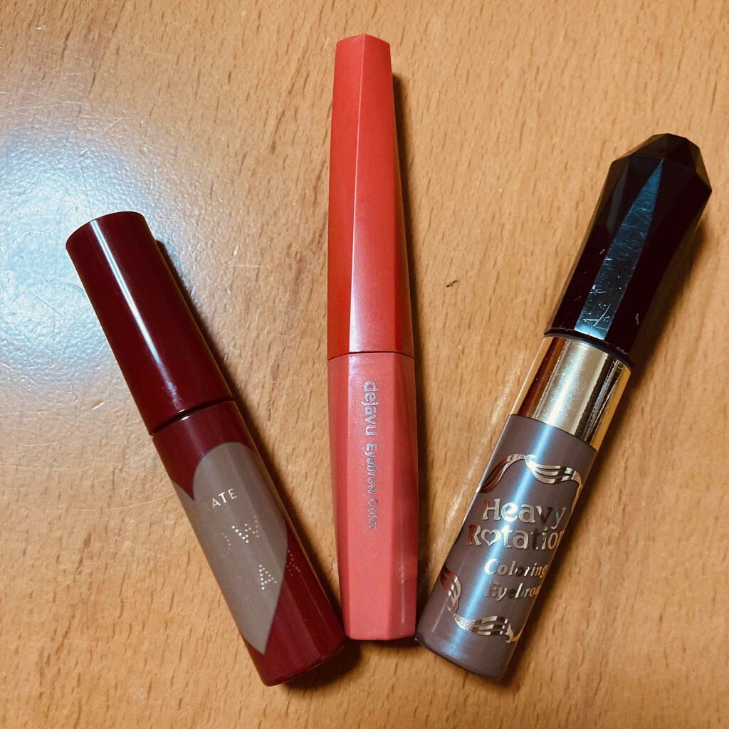 カラーリングアイブロウ/ヘビーローテーション/眉マスカラを使ったクチコミ（1枚目）