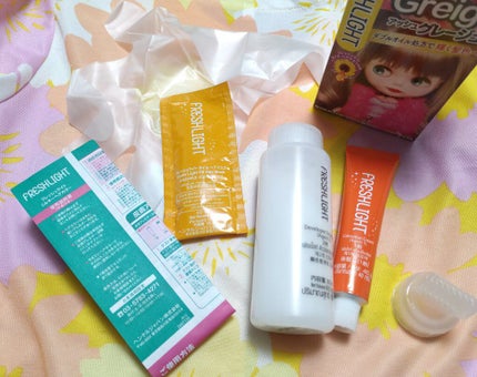 ミルキーヘアカラー/フレッシュライト/ヘアカラーを使ったクチコミ(4枚目)