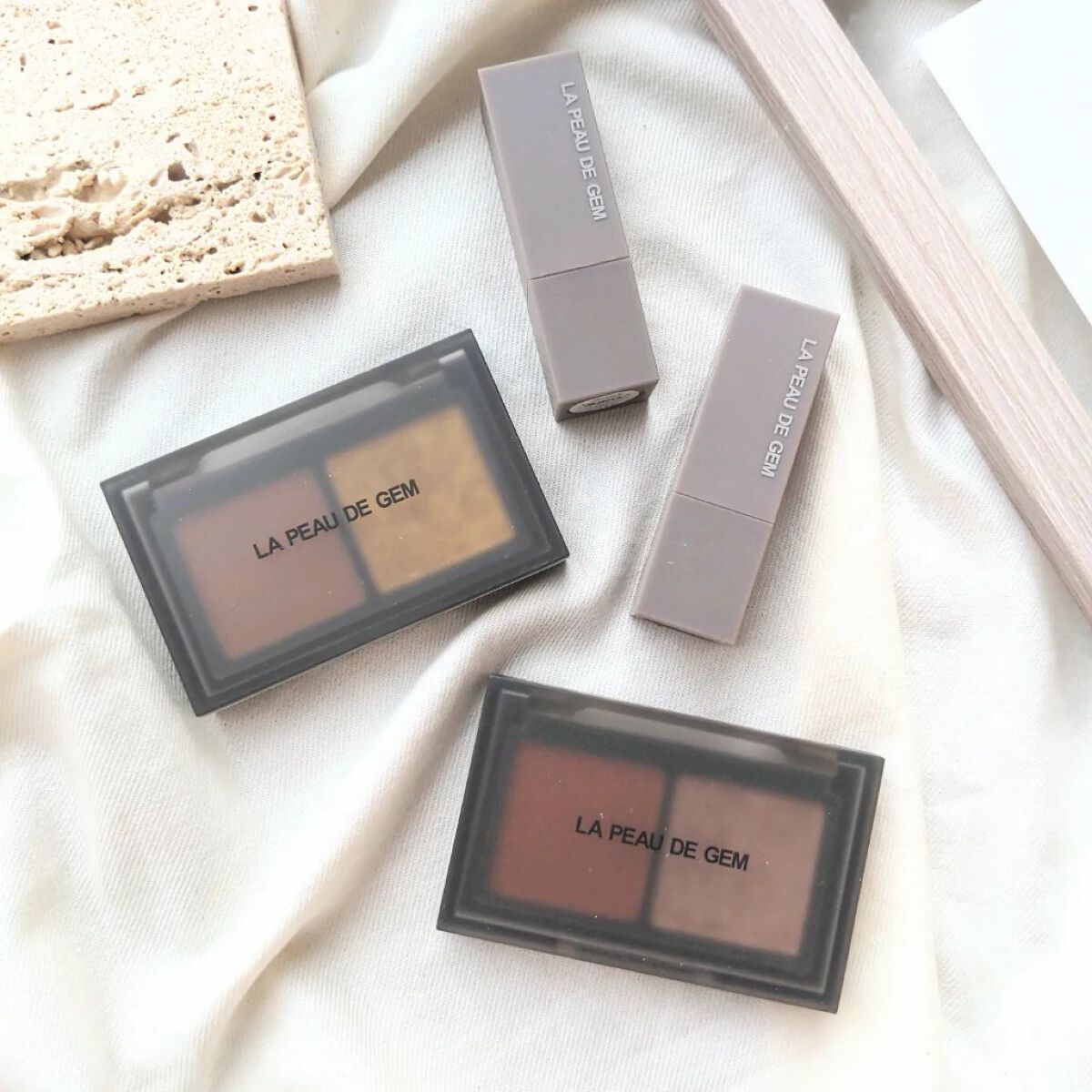 THE PALLET MIND/la peau de gem./アイシャドウパレットを使ったクチコミ（1枚目）