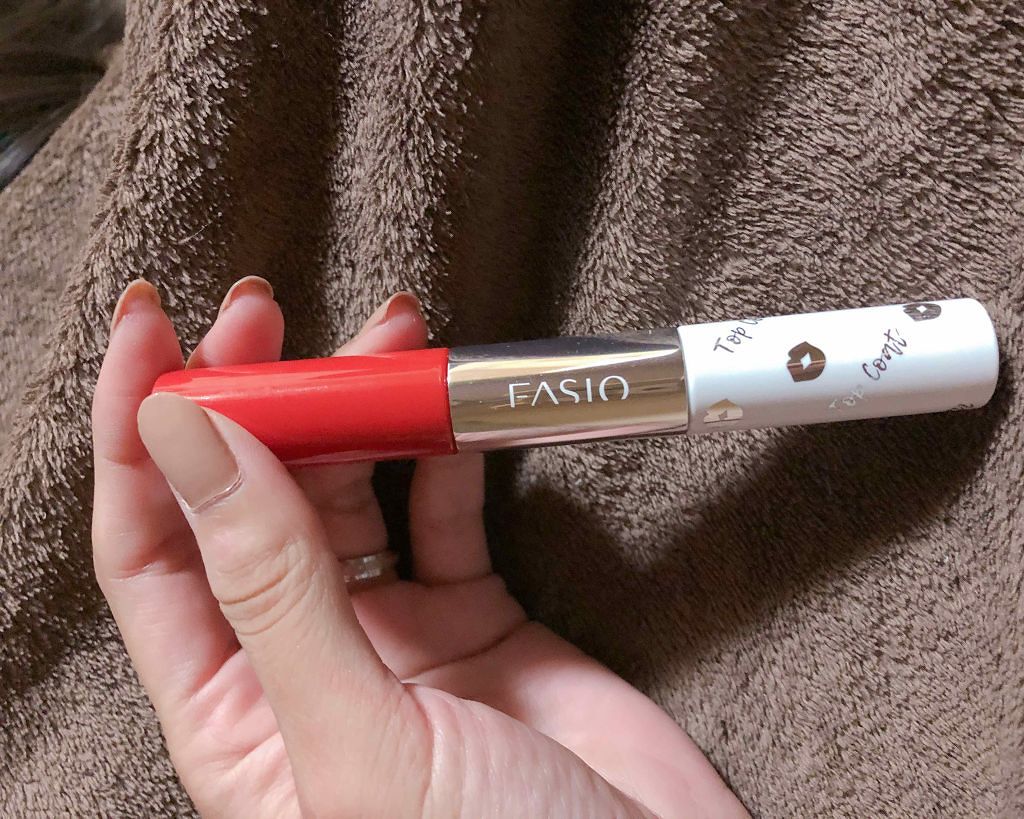 ダブル ステイ ルージュ/FASIO/口紅を使ったクチコミ（1枚目）