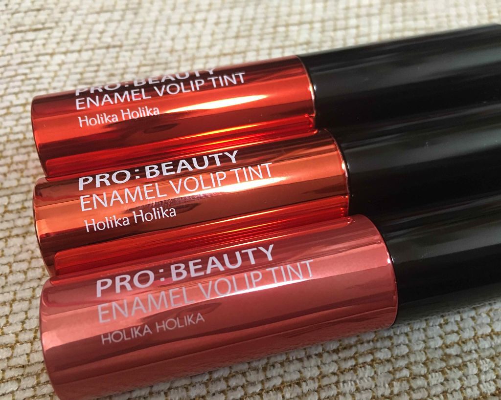 プロ ビューティ エナメル ボリップ ティント/HOLIKA HOLIKA/リップティントを使ったクチコミ(1枚目)