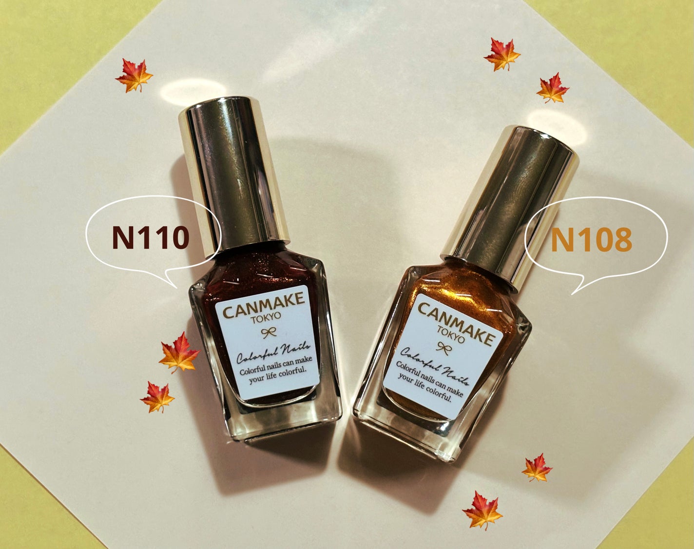 カラフルネイルズ/キャンメイク/マニキュアを使ったクチコミ(1枚目)