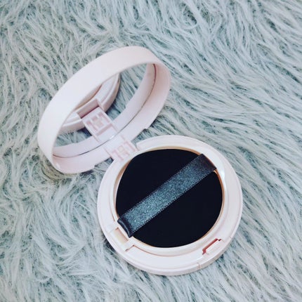 アクアリー スキンウェア カバー 01 ライトベージュ/ESPRIQUE/クッションファンデーションを使ったクチコミ(2枚目)